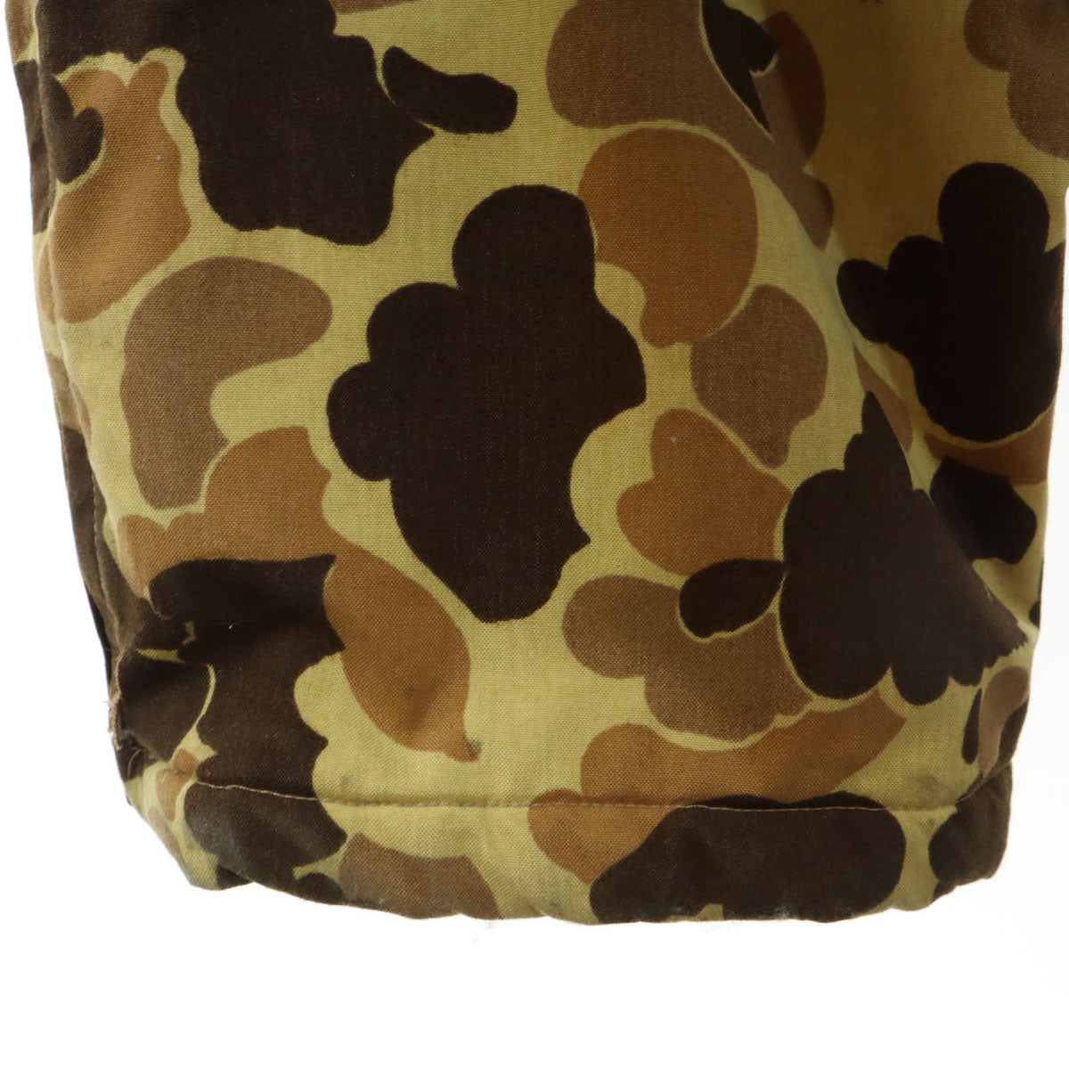 CABELA'S カベラス 80s 90s USA製 オールド 総柄 オーバーオール XL イエロー系 アウトドア メンズ