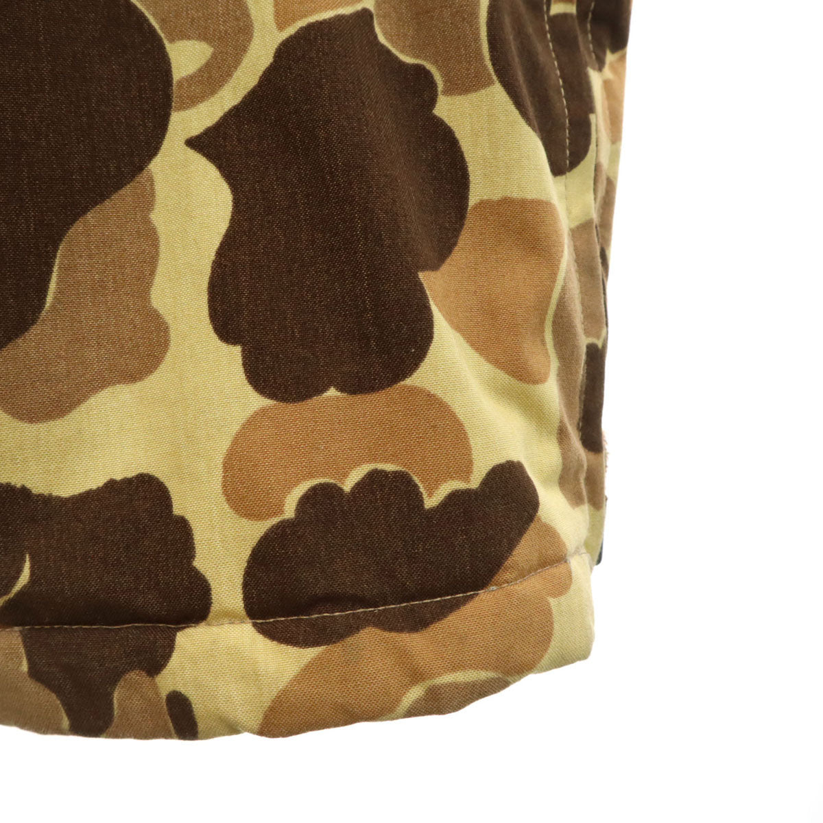 CABELA'S カベラス 80s 90s USA製 オールド 総柄 オーバーオール XL イエロー系 アウトドア メンズ