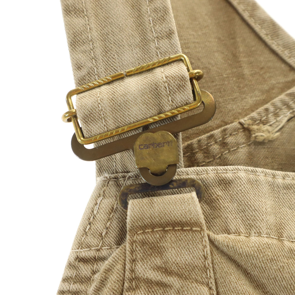 Carhartt カーハート 日本製 オーバーオール w30 グレージュ系 メンズ