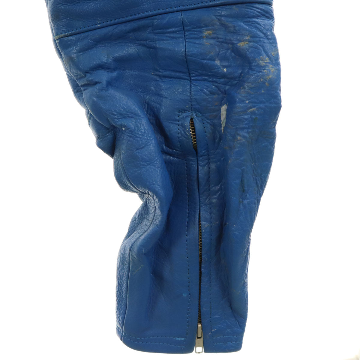 Top Rider トップライダー レーシング レザー つなぎ L ブルー系 メンズ