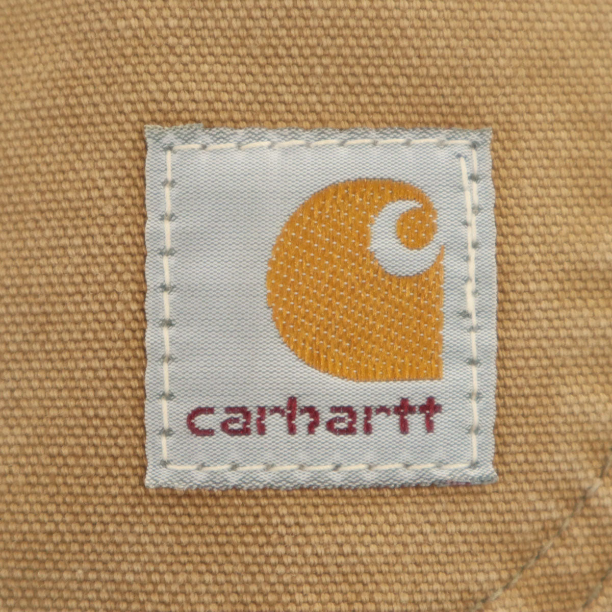 Carhartt カーハート ダック ダブルニー オーバーオール ベージュ ワーク レディース