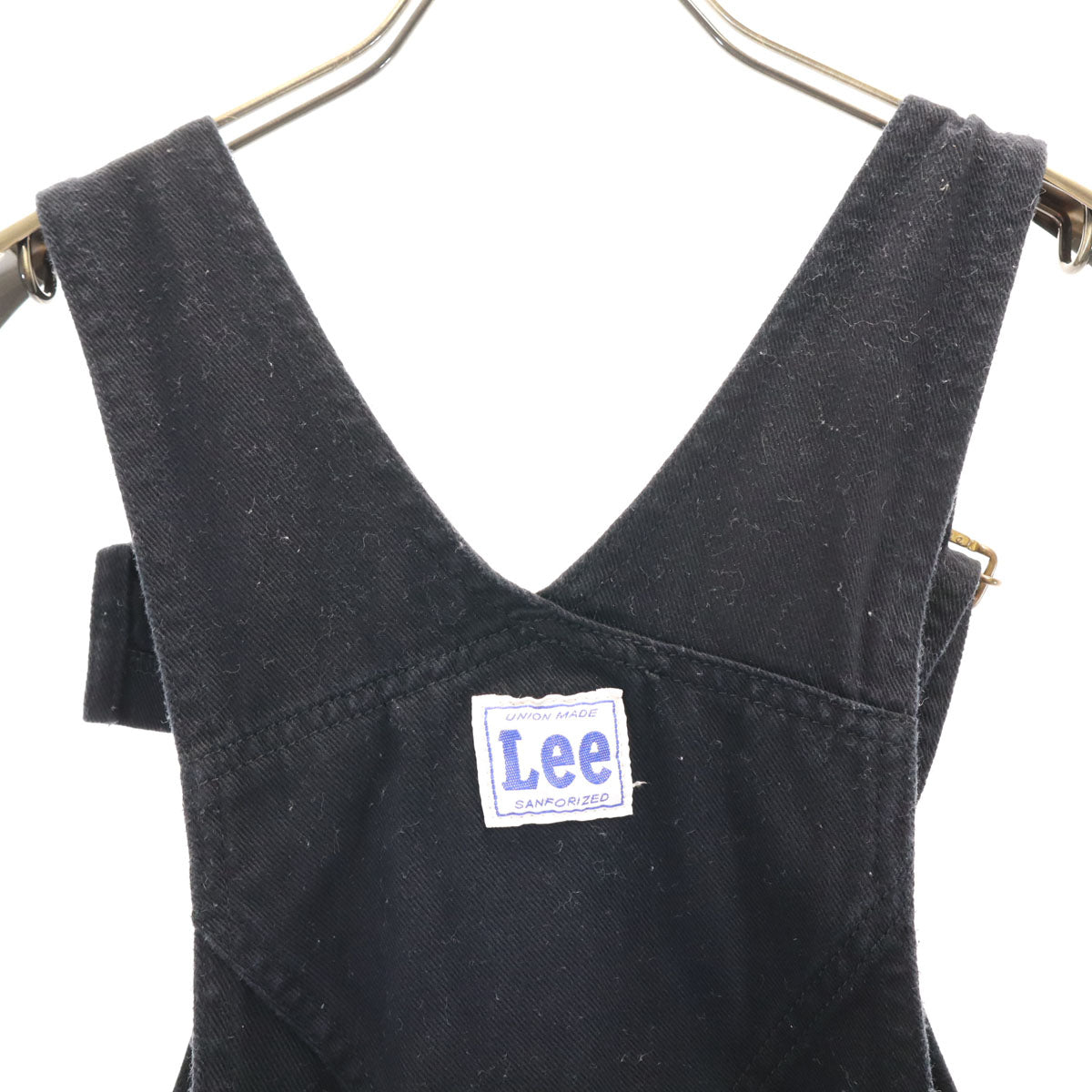 Lee リー オーバーオール XS ブラック ユニセックス メンズ
