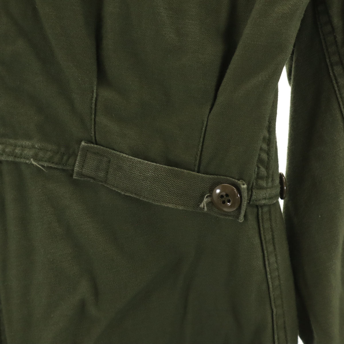 US ARMY アメリカ軍 コットンサテン 米軍 TYPE 1 つなぎ S カーキ ミリタリー メンズ