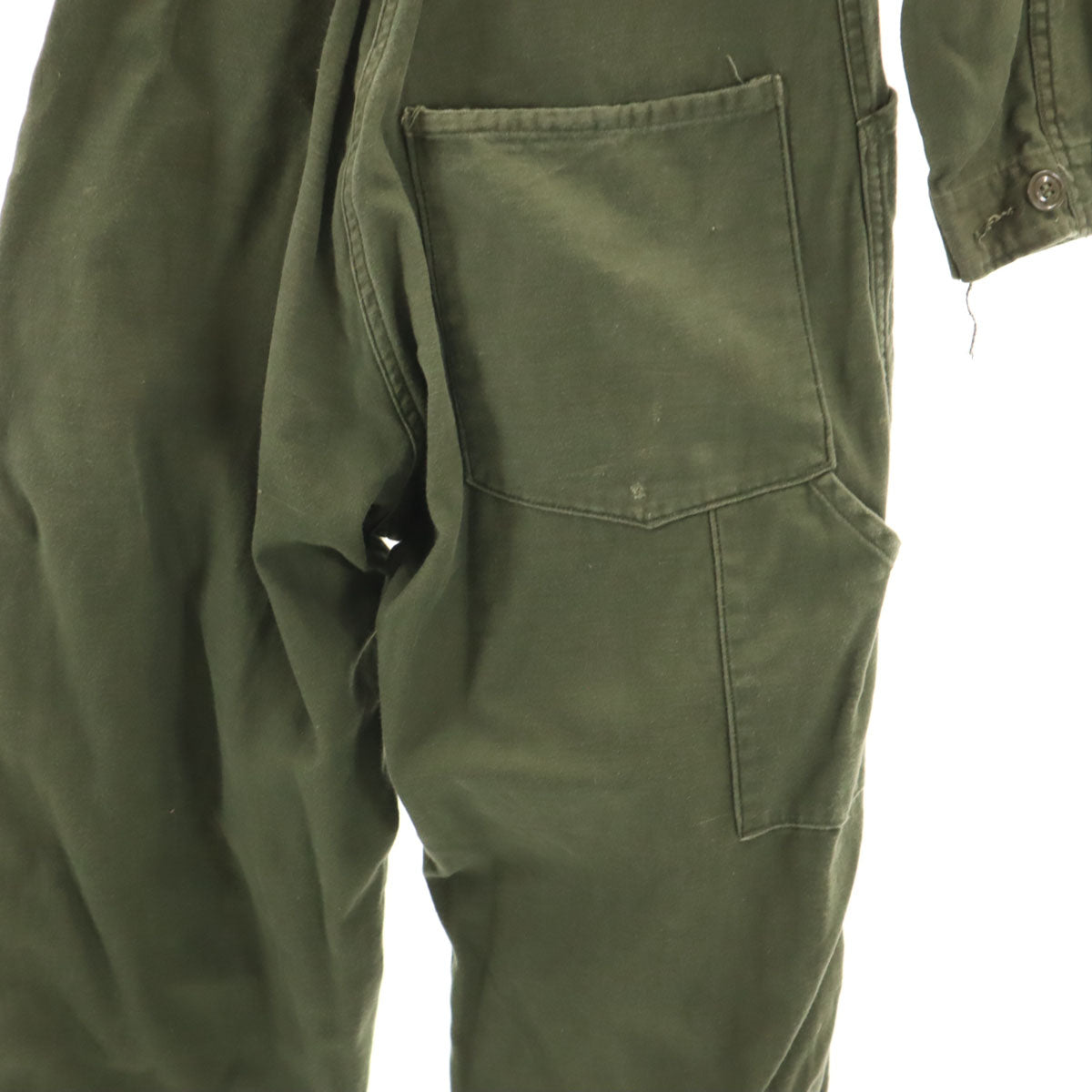 US ARMY アメリカ軍 コットンサテン 米軍 TYPE 1 つなぎ S カーキ ミリタリー メンズ