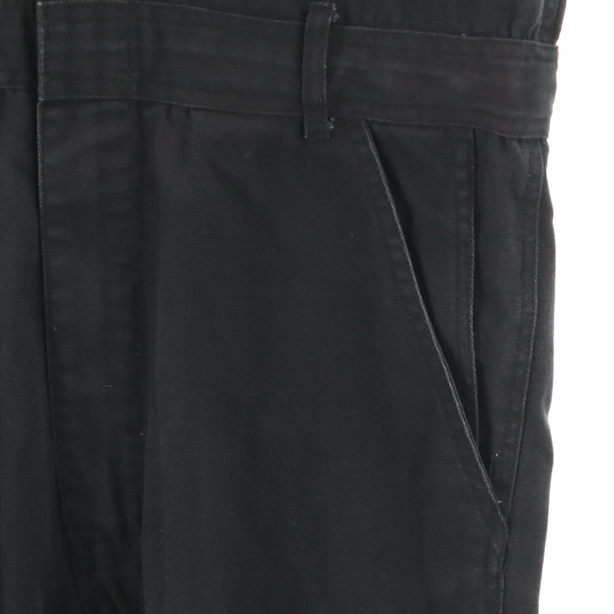 CROPPED HEADS クロップドヘッズ ダック地 つなぎ M ブラック メンズ