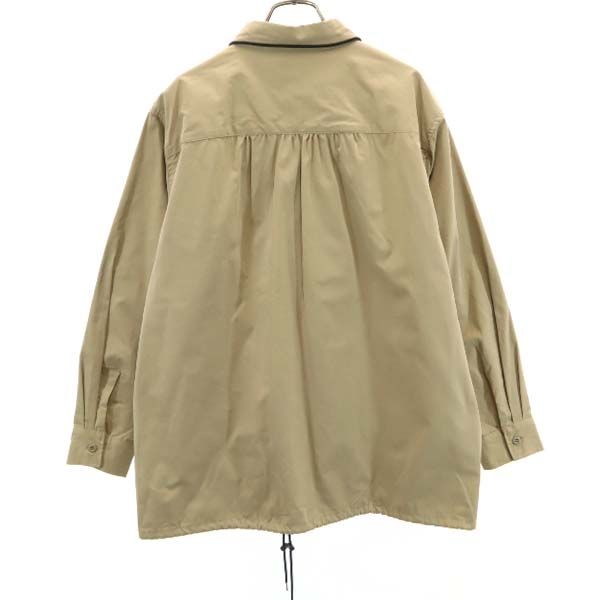 未使用 バースト222 18AW 日本製 長袖 ポーラー シャツ 2 ベージュ VAST222 メンズ
