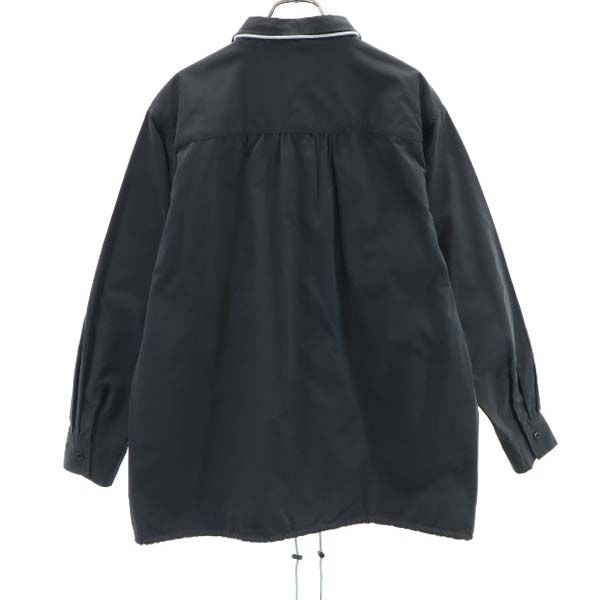 未使用 バースト222 18AW 日本製 長袖 ポーラー シャツ 2 ブラック VAST222 メンズ