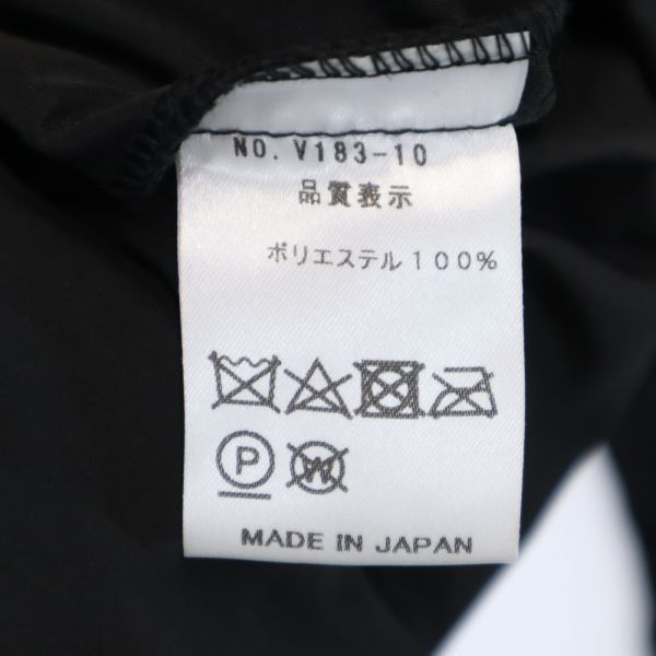 未使用 VAST222 バースト222 18AW 日本製 レイヤー ブルゾン 2 ブラック メンズ