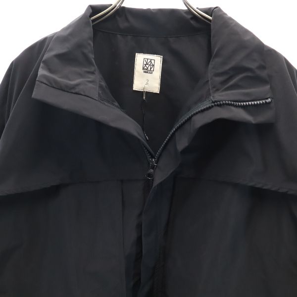 未使用 VAST222 バースト222 18AW 日本製 レイヤー ブルゾン 2 ブラック メンズ