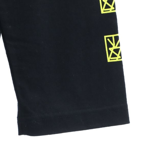 未使用 バースト222 18ss 日本製 スリーブプリント 長袖 スウェット トレーナー 3 ブラック VAST222 メンズ