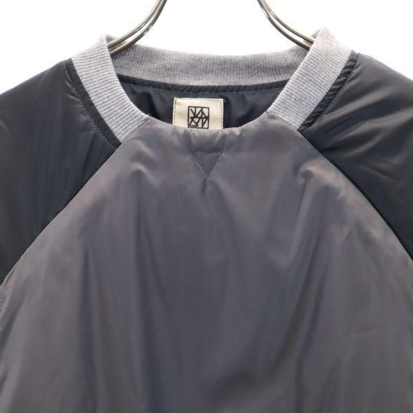 未使用 バースト222 19AW 日本製 中綿ジャケット 1 ブラック VAST222 プルオーバー メンズ