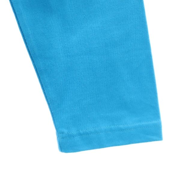 未使用 バースト222 19ss 日本製 プリント 長袖 スウェット トレーナー 1月2日 ブルー VAST222 メンズ