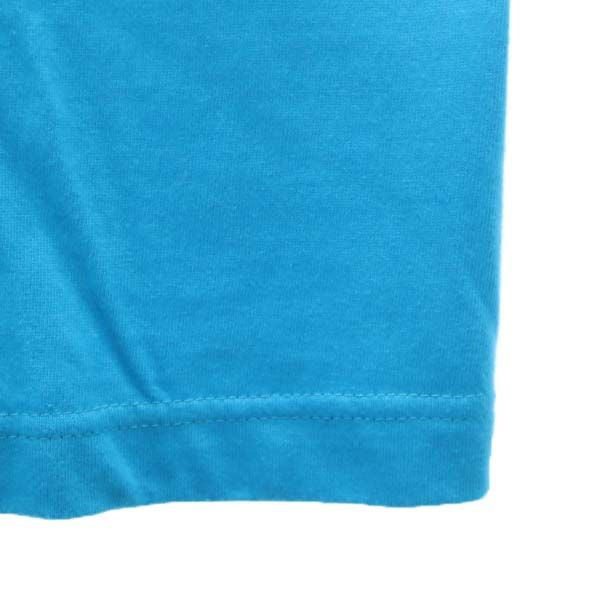 未使用 バースト222 19ss 日本製 プリント 長袖 スウェット トレーナー 1月2日 ブルー VAST222 メンズ