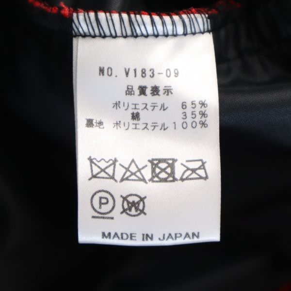 未使用 VAST222 バースト222 18AW 日本製 サイドジップ アノラックパーカー 2 赤 メンズ
