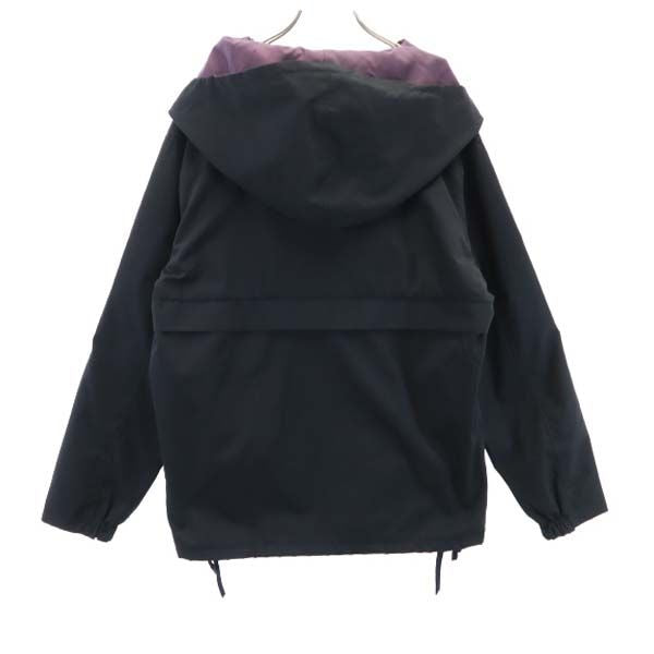 未使用 VAST222 バースト222 18AW 日本製 サイドジップ アノラックパーカー 2 黒 メンズ