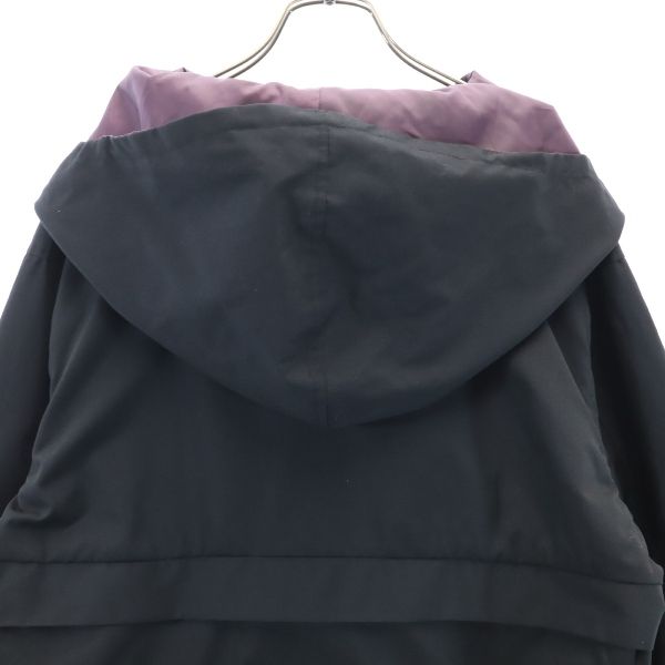 未使用 VAST222 バースト222 18AW 日本製 サイドジップ アノラックパーカー 2 黒 メンズ