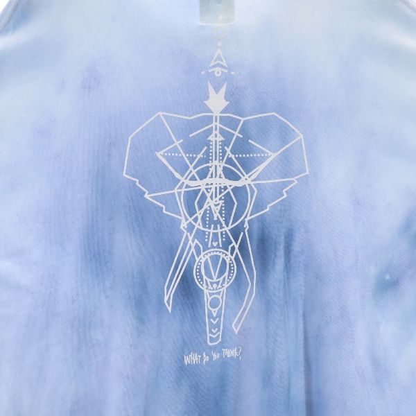 未使用 バースト222 18ss 日本製 ELEPHANT 半袖 Tシャツ 4 ブルー系 VAST222 エレファント メンズ
