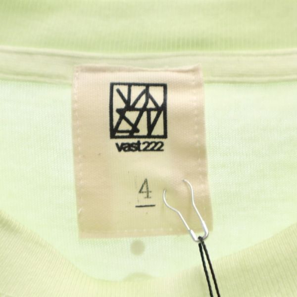 未使用 バースト222 18ss 日本製 ELEPHANT 半袖 Tシャツ 4 グリーン系 VAST222 エレファント メンズ