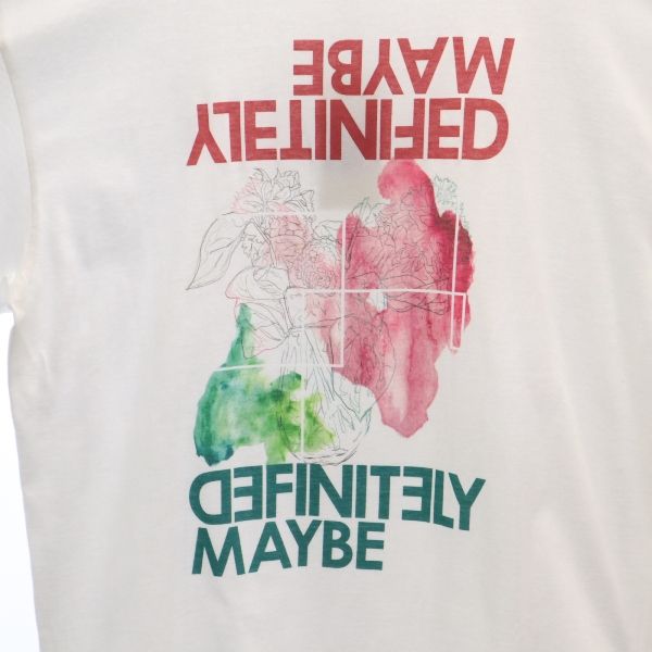 未使用 バースト222 19ss 日本製 DM PRINT 半袖 Tシャツ 2 ホワイト VAST222 メンズ