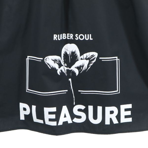 未使用 バースト222 20ss プリント 長袖 シャツ 2 ブラック VAST222 ラバーソウル メンズ