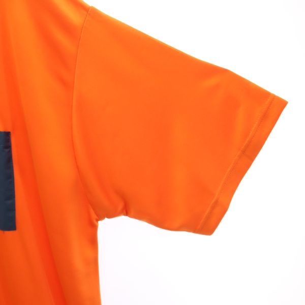 未使用 VAST222 バースト222 20ss 半袖 ポケット付 Tシャツ 3 オレンジ ポリシャツ メンズ