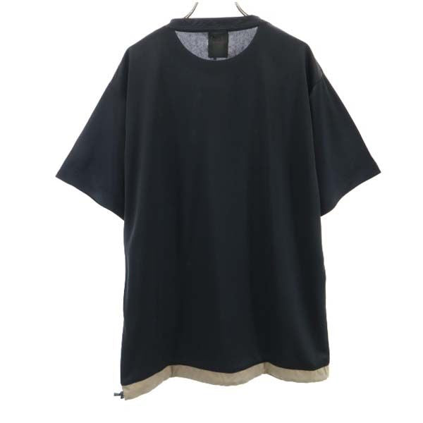 未使用 VAST222 バースト222 20ss 半袖 ポケット付 Tシャツ 2 ブラック ポリシャツ メンズ