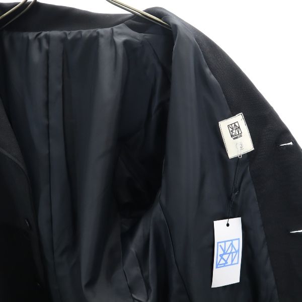 未使用 VAST222 バースト222 19AW 日本製 スーツ 上下 セットアップ 2 黒 メンズ