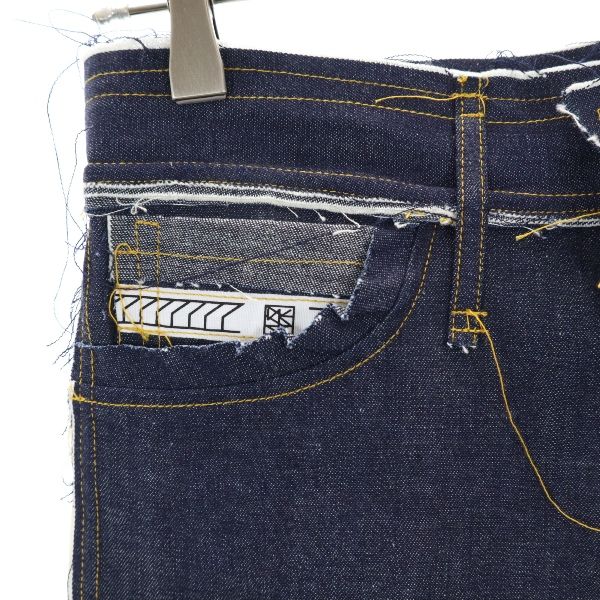 新品 VAST222 バースト222 19ss リジット 生デニム テーパードデニムパンツ 1 ジーパン メンズ