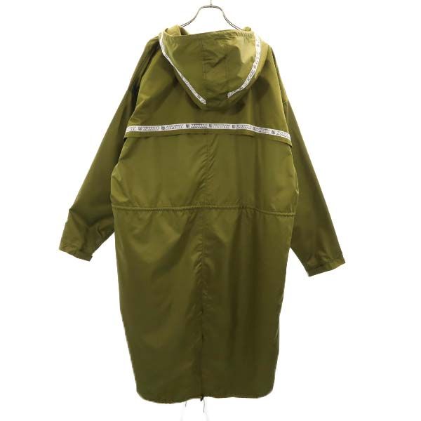 新品 VAST222 バースト222 18ss V181-01 RAIN COAT 日本製 レインコート 2 green フード グリーン メンズ