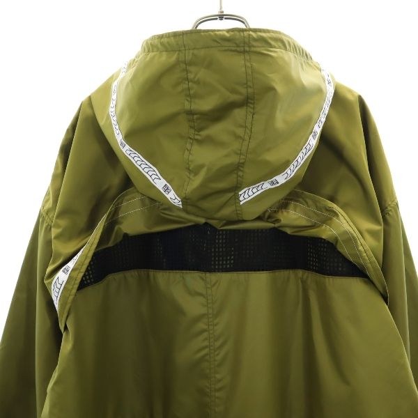 新品 VAST222 バースト222 18ss V181-01 RAIN COAT 日本製 レインコート 2 green フード グリーン メンズ