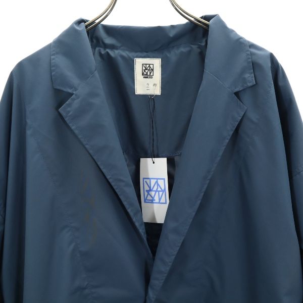 新品 VAST222 バースト222 20ss V201-08 LONG COAT 日本製 ロング チェスターコート 2 navy ネイビー メンズ